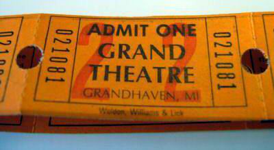 Grand Theatre - Ticket (newer photo)